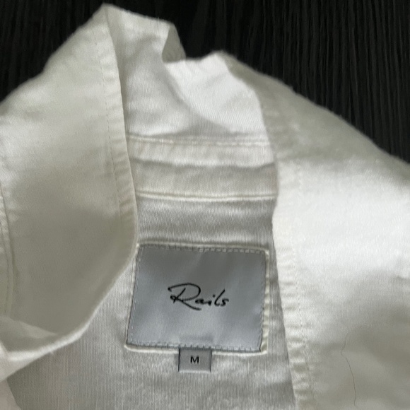 Rails Pink and White Cover Up - Picture 3 of 3